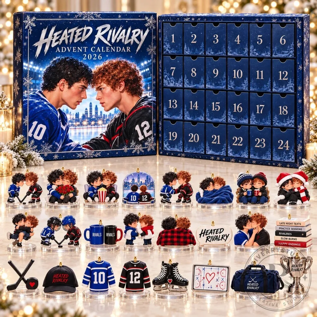 Heated Rivalry Advent Calendar 2026 24 Days Countdown Set