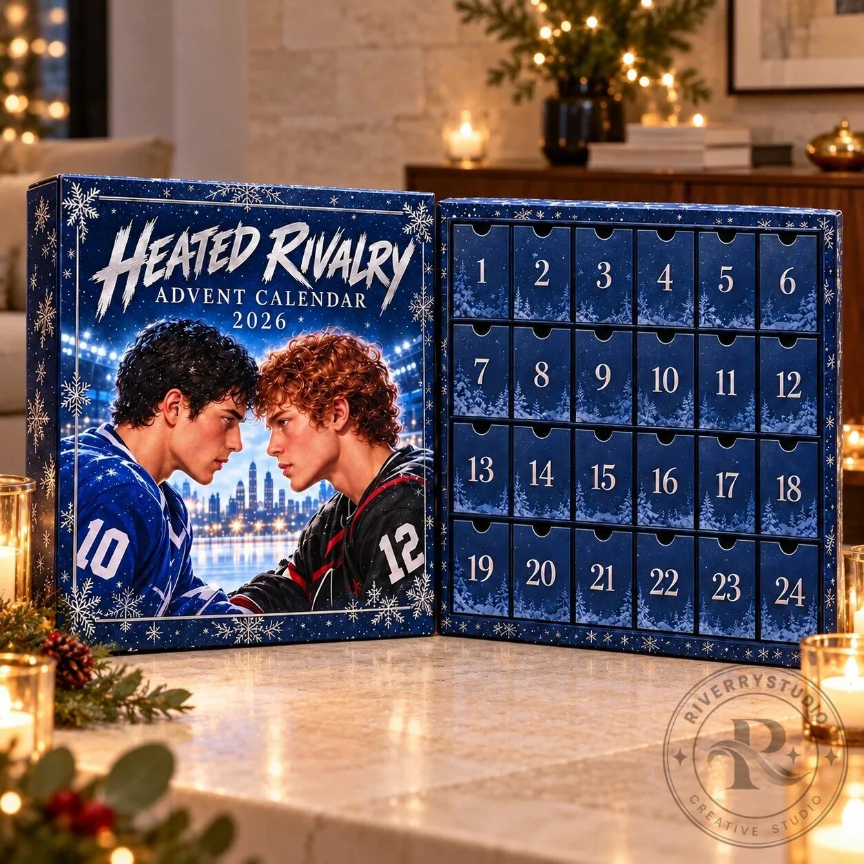 Heated Rivalry Advent Calendar 2026 24 Days Countdown Set